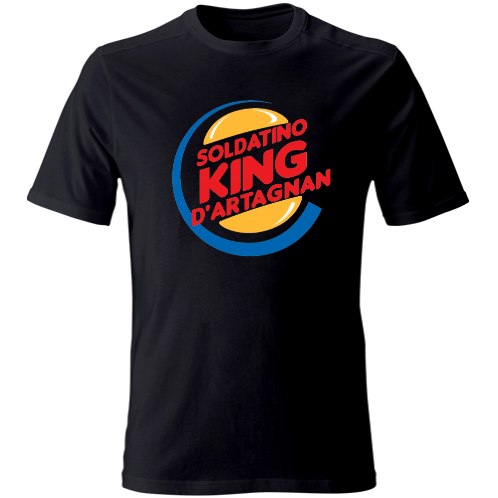 T-Shirt Unisex SOLDATINO KING D'ARTAGNAN