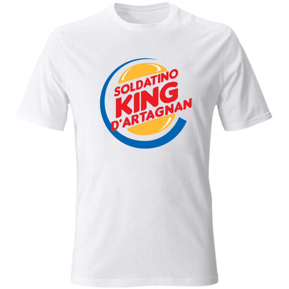 T-Shirt Unisex SOLDATINO KING D'ARTAGNAN