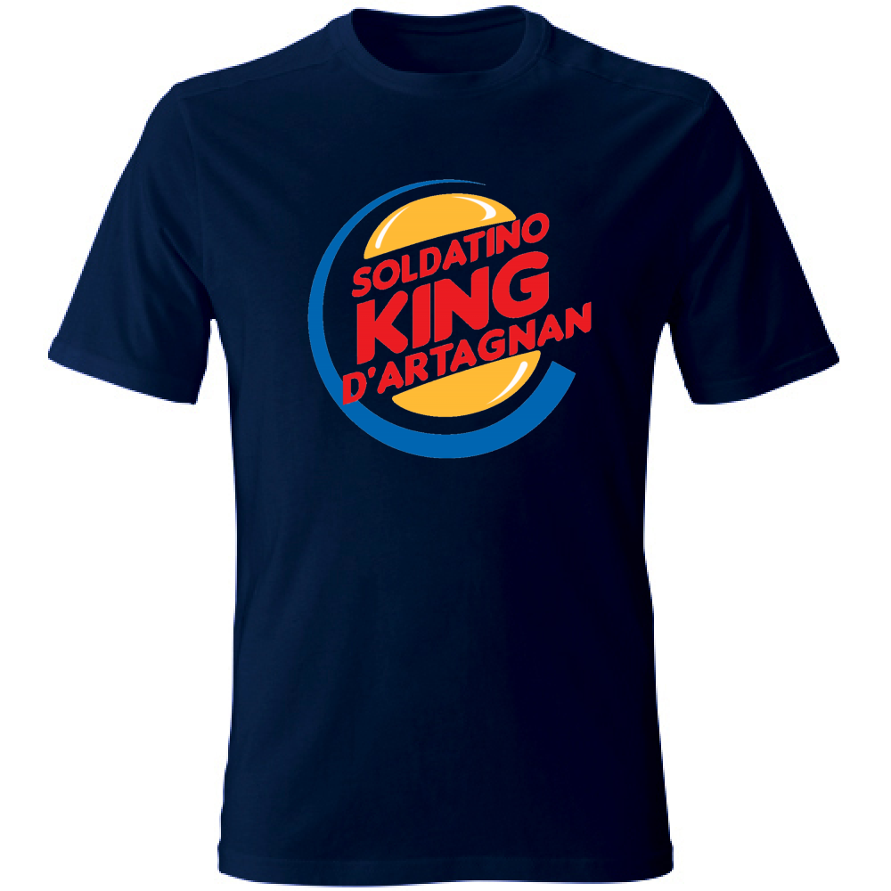 T-Shirt Unisex SOLDATINO KING D'ARTAGNAN