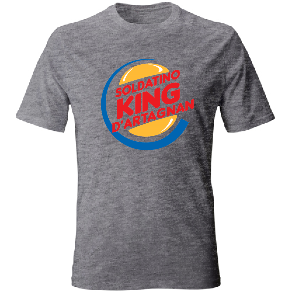 T-Shirt Unisex SOLDATINO KING D'ARTAGNAN