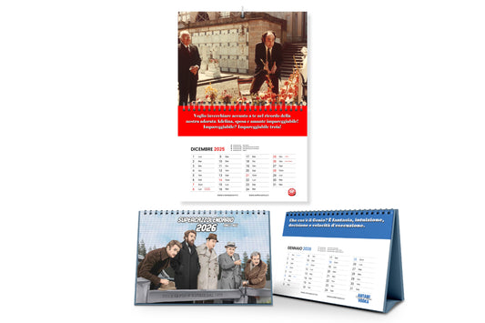 IL SUPERCAZZOLENDARIO 2026 DI AMICI MIEI È ARRIVATO NELLE EDICOLE DELLA TOSCANA