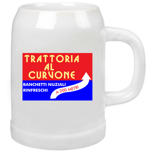 Boccale Birra LA TAZZA DELLA TRATTORIA AL CURVONE