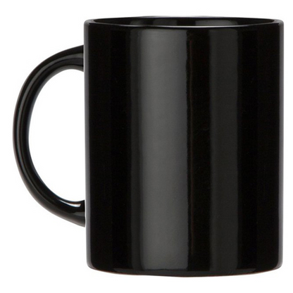 Tazza Nera IL MARCHESE DEL GRILLO SCRITTA