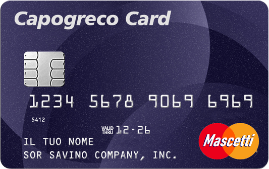 CAPOGRECO CARD "La carta regalo"