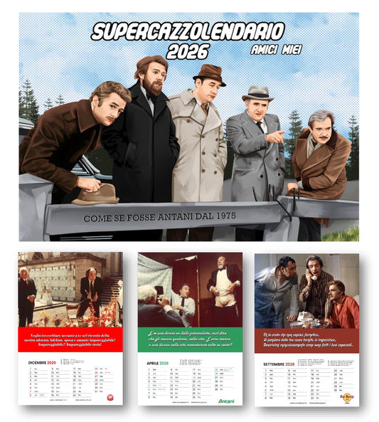 SUPERCAZZOLENDARIO 2026